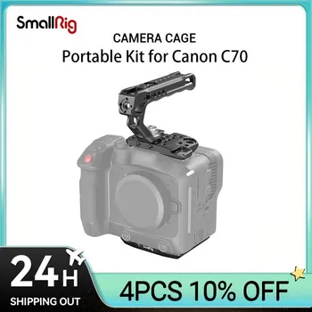 Набор ручек для портативной камеры SmallRig для Canon C70 Оснащен несколькими отверстиями с резьбой 1/4-20. холодная обувь 3190 20