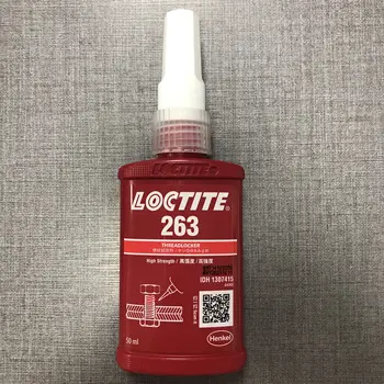 50 МЛ Loctite 263 высокопрочная прокладка для замены резьбы, анаэробный клей-герметик для резьбы 18