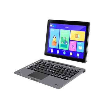 Заводской мобильный планшет 4G с двумя SIM-картами, 10-дюймовый планшетный ПК Android 2 в 1 с клавиатурой 21