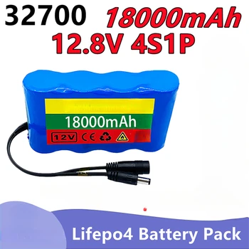 Batterie lifepo4 4S1P 32700 12.8v, 18ah, avec bms 40a équilibré, pour bateau électrique et alimentation 12v ininterrompue 14