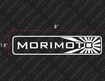 Виниловая наклейка с логотипом MORIMOTO (2шт) 15