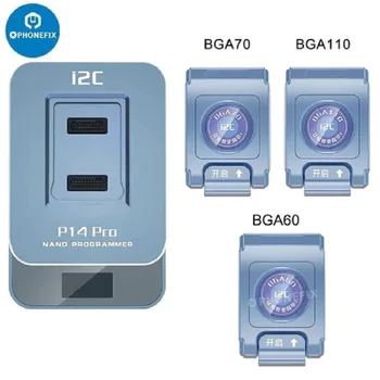 I2C P14 Pro BGA110 BGA70 PCIE Nand HDD Программатор для iPhone 5G -14PM Бесплатный Сплит Фиолетовый Sceen Снизу Чтение и Запись Unbind Wifi