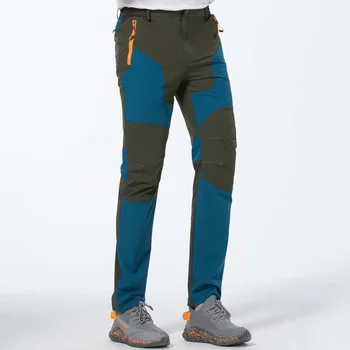 Эластичные мужские походные брюки для спорта на открытом воздухе, Летние Быстросохнущие, Ветрозащитные, водонепроницаемые, для треккинга, скалолазания, Износостойкие, дышащие 22