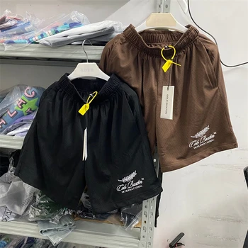 Летние новые негабаритные шорты Cole Buxton с сетчатой вышивкой и логотипом, мужские и женские бриджи CB высшего качества 1:1. 7