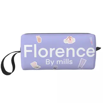 Custom Florence By Mills Сумка Для Туалетных Принадлежностей Женская Косметичка Для Макияжа Lady Beauty Storage Dopp Kit Box 14