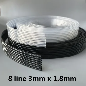 5-метровая 8-цветная трубка с сольвентными чернилами 3 мм x 1,8 мм для струйного принтера Human KE-JET Eco Solvent 8 линий трубки