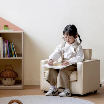 Кресло-диваны Lazy Floor Infantil Single Минималистичные Белые Диваны для гостиной Комфорт для чтения в столовой Мебель для спальни Divano 15