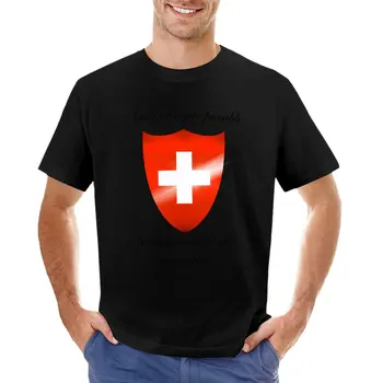 Швейцария, как можно быстрее, так медленно, как необходимо, футболки больших размеров, футболки с аниме, футболки с графическим рисунком, футболки мужские 7