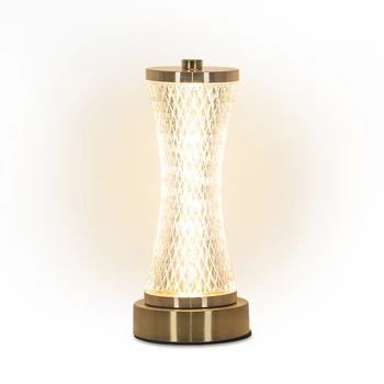 YY Light Роскошная Продвинутая Современная Настольная Лампа Для Спальни Маленькая Ночная Лампа LED 3