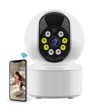 Подключаемый домашний монитор, камера для наблюдения за собакой с ночным видением, Универсальные камеры безопасности высокой четкости для домашнего офиса 6