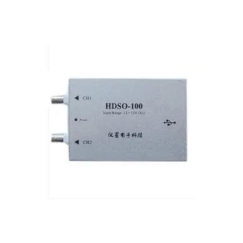 HDSO-100 50M Двухканальный цифровой виртуальный осциллограф USB с частотой дискретизации 100 М 22