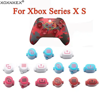 1 комплект для беспроводного контроллера XBox серии S X Комплекты кнопок обратной синхронизации Просмотр меню Кнопка Обмена Ключ Запасные части