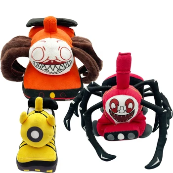 Плюшевая игрушка Чу-Чу Чарльз, мультяшная фигурка аниме, мягкая кукла, плюшевый поезд, подарок на День рождения для детей, мальчиков и девочек 4