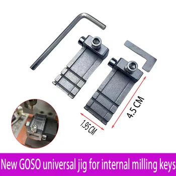 63/2000 Goso универсальный станок для изготовления ключей, кондукторный слесарный инструмент для замены всех внутренних деталей копировального станка для фрезерования ключей, 2 шт./партия 10