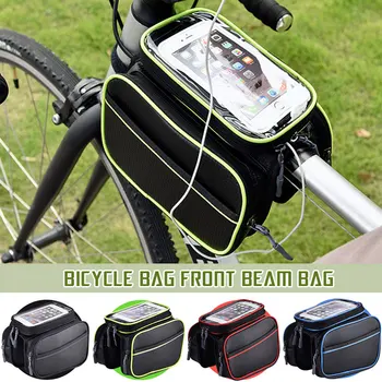 1X Водонепроницаемая Mtb Летняя велосипедная сумка для велоспорта, сумка для мобильного телефона, Подвесная сумка, Седло, Снаряжение для верховой езды 12