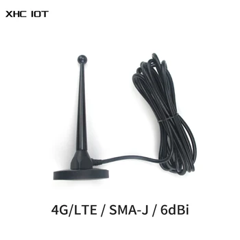 4G LTE Всенаправленная Антенна Wifi Антенна с Высоким коэффициентом усиления 6dbi Магнитное Основание 3 м Фидерный Внешний Кабель SMA-J XHCIOT TX4G-TB-300 21