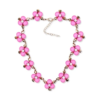 Новый дизайн Модного ювелирного ожерелья Женская цепочка с шариками, нагрудник, эффектное ожерелье с подвеской для девочек, аксессуары 16