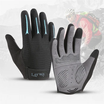 Мужские велосипедные перчатки, женские аксессуары для мотоциклов MTB, Противоударные варежки, велосипедные велосипедные перчатки с сенсорным экраном, дышащие велосипедные перчатки с полными пальцами 22