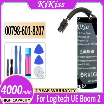 Аккумулятор 4000 мАч 00798-601-8207 для Logitech UE Boom 2, UE Boom2 Ultimate Batteria + Бесплатные инструменты 18