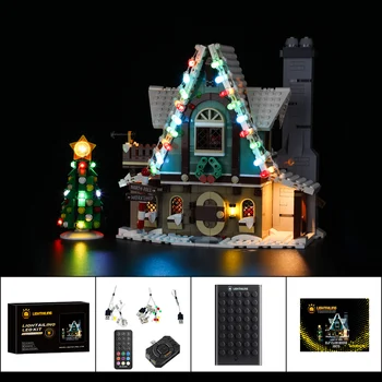 Комплект светодиодных ламп LIGHTAILING для 10275 Elf Club House, набор строительных блоков (не включает модель), версия для радиоуправления, Рождественский подарок