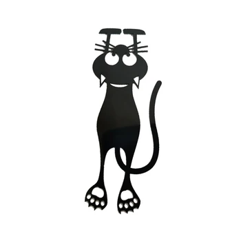 Полая канцелярская закладка для котенка, 3D Стерео подвесной маркер для дурацких закладок с животными