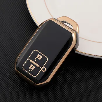 2-кнопочный брелок с дистанционным управлением, чехол для ключей от автомобиля Suzuki Ertiga Swift 2017 Wagon R, японский брелок для ключей Monopoly Type 3C