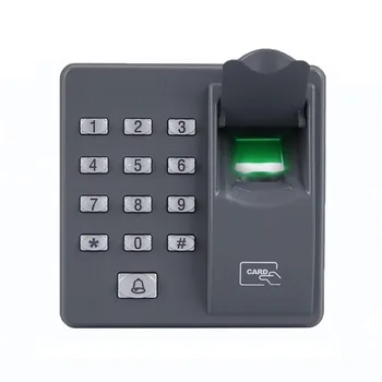 ZK X6 Автономная система контроля доступа по отпечаткам пальцев с клавиатурой Пылезащитный контроль доступа к двери со считывателем RFID-карт 125 кГц 13