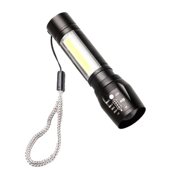 Удобный фонарик с USB-зарядкой, высокой яркостью, мощный фонарик для кемпинга на открытом воздухе, для исследований