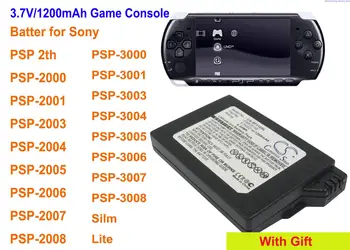 Аккумулятор OrangeYu 1200 мАч PSP-S110 для Sony PSP-2000, PSP-3000, PSP-3004, PSP-3001, PSP-3008, PSP-2004, PSP-2006, PSP-2005