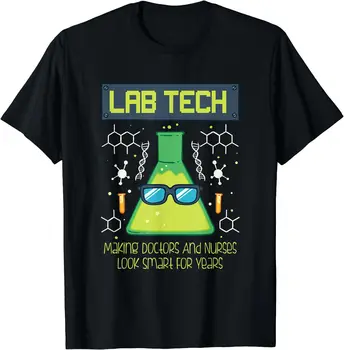 Забавные научные каламбуры, Юмористический подарок, лаборант Для ученых, Мужская Женская хлопковая футболка с коротким рукавом 11