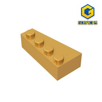 Строительный блок Gobricks GDS-593 Совместим с учебными строительными блоками 41767 RIGHT BRICK 2X4 W /ANGLE Технические 16