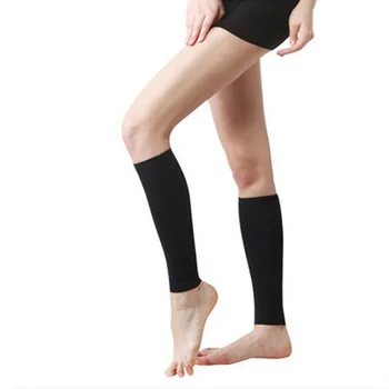 Компрессионные гетры для мужчин и женщин, высокоэластичные компрессионные носки без ступней, подходящие для тренировок 18