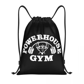 Powerhouse Gym Сумки-рюкзаки на шнурке для мужчин и женщин, легкий бодибилдинг, фитнес, тренажерный зал, спортивный рюкзак, сумки для йоги 20