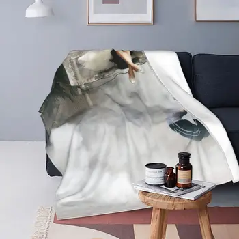 Ультрамягкое одеяло из микрофлиса Caroline Trentini в стиле ретро для утепления гостиной 5
