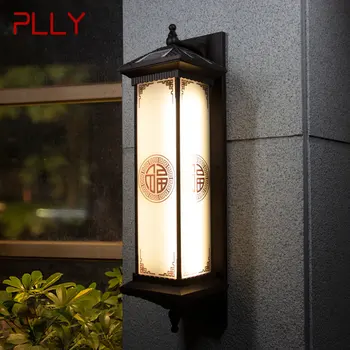 PLLY Солнечный настенный светильник Креативный Китайский уличный светильник-бра LED Водонепроницаемый IP65 для дома, виллы, коридора, двора 5