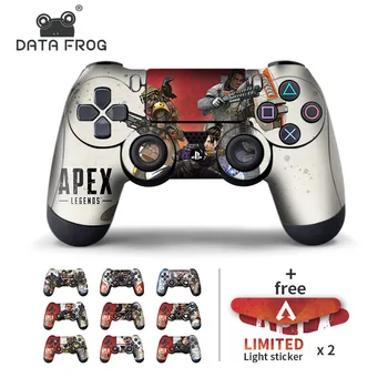 Наклейки DATA FROG Apex Legends для PS4 Slim Pro, скины контроллера для Sony PlayStation4, Аксессуары для игрового контроллера 2023 1