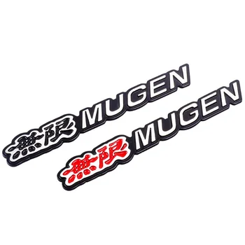 3D Металлический Логотип Mugen Эмблема Багажника Автомобиля Значок Для Honda Civic Accord 7 Type R FN2 FK8 Fit Jazz RS CRX Наклейка Mugen Аксессуары 6