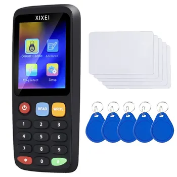 Новый X7 RFID Smart Chip Card Reader Writer Копировальная Машина Карт Доступа 125 кГц 13,56 МГц Значок Жетон Тег Клон NFC Декодер Дубликатор 15