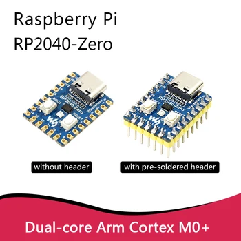 5шт RP2040-Zero RP2040 для Raspberry Pi Микроконтроллер PICO Development Board Модуль Двухъядерный процессор Cortex M0 + 2 МБ Flash 8