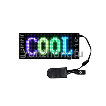 Приложение Bluetooth управляет зарядкой, ультратонкий гибкий мягкий экран, полноцветный светодиодный дисплей RGB 6