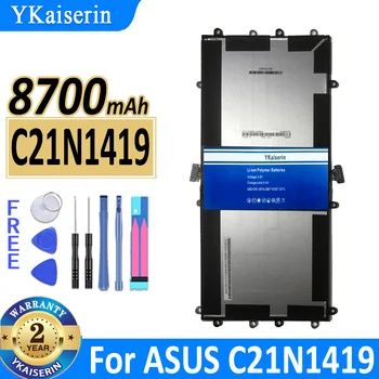 8700 мАч YKaiserin Аккумулятор C 21N1419 для аккумуляторов ноутбуков ASUS C21N1419 4