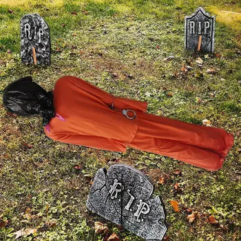 Декор кладбищенского сада, реквизит для Хэллоуина, декор дома с привидениями, набор реквизита для мертвой жертвы с сумкой для поддельного трупа на Хэллоуин за дополнительную плату 22