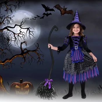 Метлы ведьм на Хэллоуин, изящные модные метлы для косплея, для праздничного оформления 20