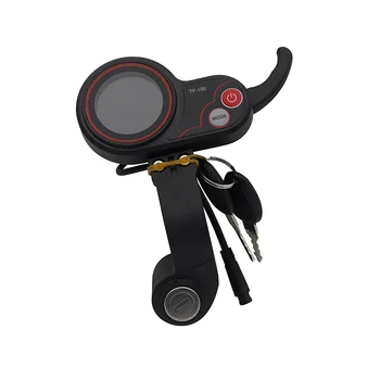 ЖК-дисплей TF-100, измеритель дроссельной заслонки, приборная панель, 6-контактный переключатель с электрическим ключом дверного замка для электрического скутера KUGOO M4 10