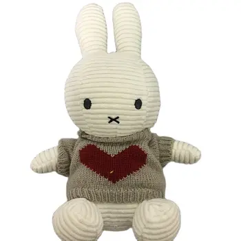 25 см Белая кукла-кролик miffys, игрушка, детский коврик для сна, Милый Плюшевый Кролик, Сопровождающий куклу, Украшения для дома, подарок 18