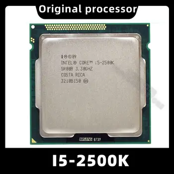 Процессор Intel i5 2500K Четырехъядерный 3,3 ГГц i5-2500k Настольный процессор LGA 1155 TDP 95 Вт 6 МБ Кэш-памяти С HD Графикой 10