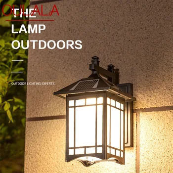 TYLA Солнечный наружный настенный светильник Классический свет с дистанционным управлением Светодиодные бра Водонепроницаемые для дома 13
