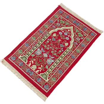 Мусульманский ковер, одеяло, молитвенный коврик, ковер с золотой нитью, ковер типа дерева, цветочный ковер, производители Оптом/прямая поставка 7