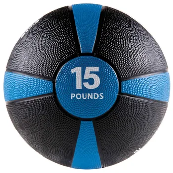 Медицинский мяч GoFit, набор учебных пособий Текстурированный медицинский мяч - Многократное увеличение веса 22