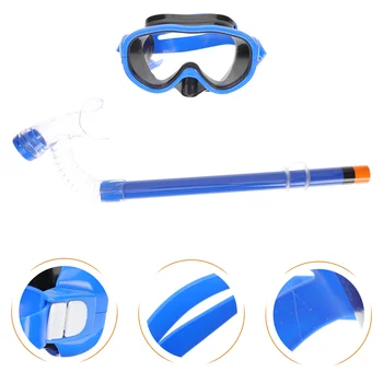 Детский костюм для подводного плавания, маска для подводного плавания, Принадлежности для дайвинга, Детский Портативный ABS для дайвинга, Мужчины, Женщины 10
